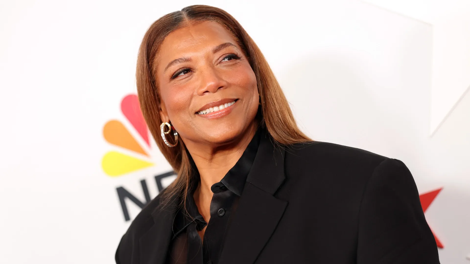 Queen Latifah attends the Los Angeles Clippers &amp; Comcast NBCUniversal’s NBA All-Star Legendary Tip-Off Celebration (Source: Monica Schipper/Getty Images)
