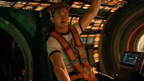 Ryan Gosling in Project Hail Mary.