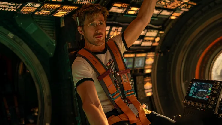 Ryan Gosling in Project Hail Mary.
