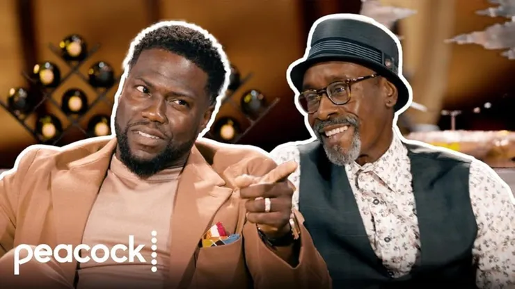 Kevin Hart and Don Cheadle