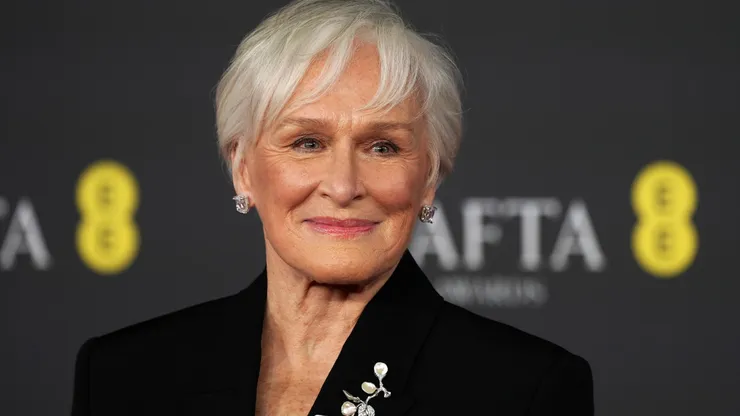 Glenn Close attends the 2026 EE BAFTA Film Awards at The Royal Festival Hall on February 22, 2026 in London, England.