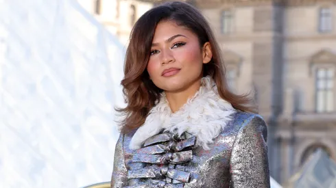 Zendaya attends the Louis Vuitton Womenswear Spring/Summer 2026 show as part of Paris Fashion Week on September 30, 2025 in Paris, France.