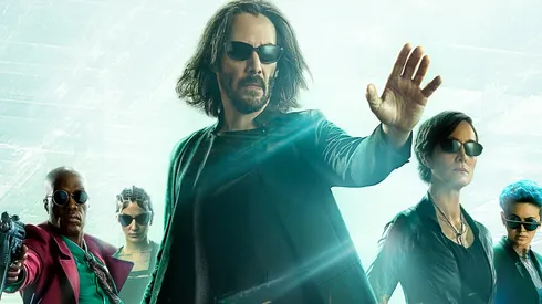 Keanu Reeves, Carrie-Anne Moss, Eréndira Ibarra, Jessica Henwick and Yahya Abdul-Mateen II.