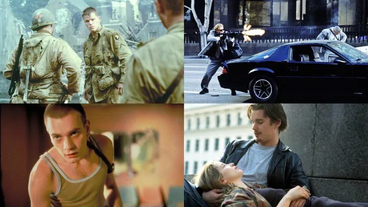 Saving Private Ryan // Heat // Trainspotting // Before Sunrise