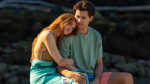 Sadie Soverall and Matt Cornett in Every Year After.