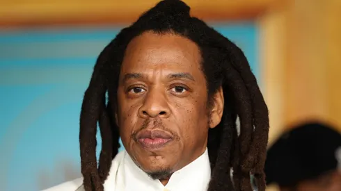 Jay-Z attends the Los Angeles Premiere of Sony Pictures' "The Book Of Clarence" at Academy Museum of Motion Pictures.