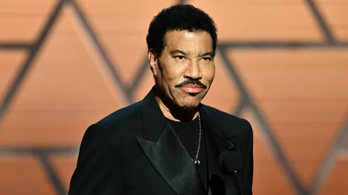 Lionel Richie speaks onstage during the 57th NAACP Image Awards at Pasadena Civic Auditorium.