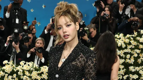 Lisa attends the 2025 Met Gala Celebrating "Superfine: Tailoring Black Style" in 2025.