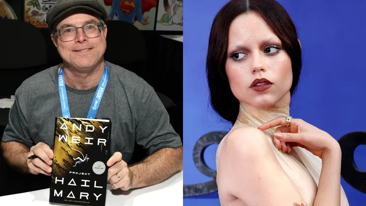 Author Andy Weir Signs Copies Of His Science Fiction Novel "Project Hail Mary" during 2025 Comic-Con International: San Diego - Jenna Ortega attends the "Wednesday" Season 2, Part 1 Global Premiere at Central Hall, Westminster.