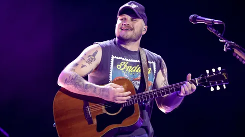 Zach Bryan performs at the T-Mobile Mane Stage during the 2025 Stagecoach Festival.