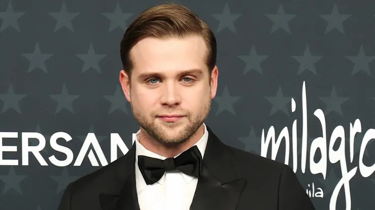 Leo Woodall attends the 31st Annual Critics Choice Awards at Barker Hangar.