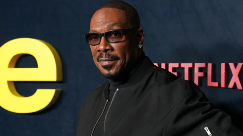 Eddie Murphy attends Netflix's "Being Eddie" premiere at Netflix Tudum Theater in 2025.