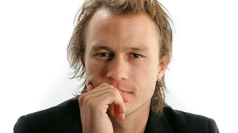 Actor Heath Ledger from the film "Candy" poses for portraits in the Chanel Celebrity Suite at the Four Season hotel during the Toronto International Film Festival.