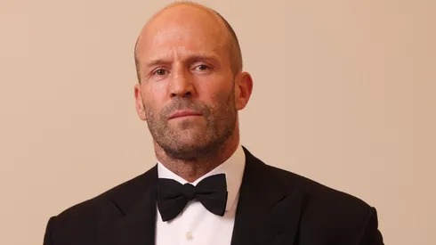 Jason Statham poses in the portrait studio during the Red Sea International Film Festival 2023.