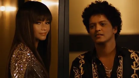 Zendaya and Bruno Mars