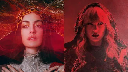 Anne Hathaway in Mother Mary and Taylor Swift in Reputation Stadium Tour.