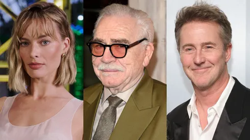 Margot Robbie, Brian Cox and Edward Norton in 2026.