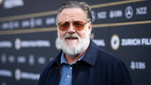 Russell Crowe attends the "Nuremberg" Green Carpet during the 21st Zurich Film Festival in 2025.