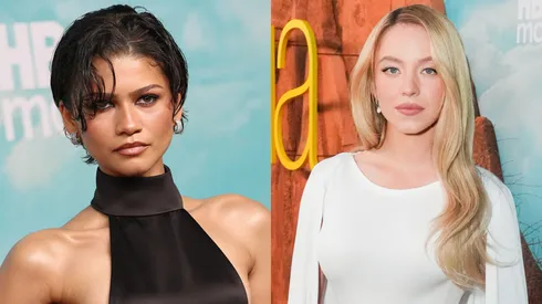 Zendaya and Sydney Sweeney at the Los Angeles Premiere of HBO's "Euphoria" Season 3.