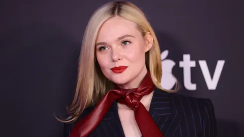 Elle Fanning attends Apple's "Margo's Got Money Troubles" premiere at Regal Union Square on April 08, 2026.