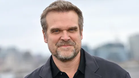David Harbour attends the "HBO Max Experience" London photocall in 2026.