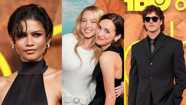 Zendaya (Monica Schipper/Getty Images) // Sydney Sweeney and Maude Apatow (Presley Ann/Getty Images for HBO) // Jacob Elordi (Monica Schipper/Getty Images)