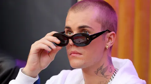 Singer Justin Bieber on February 13, 2022 in Inglewood, California.