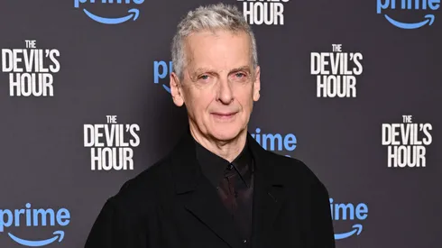 Peter Capaldi attends "The Devil's Hour" Season Two photocall at Soho Hotel on October 03, 2024.