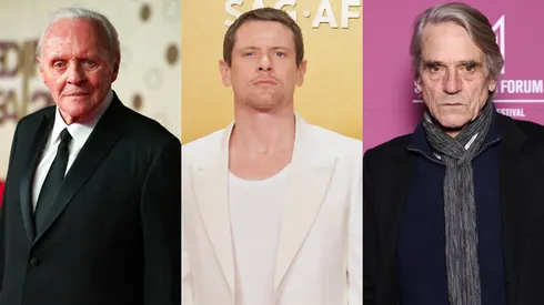 Anthony Hopkins, Jack O'Connell and Jeremy Irons