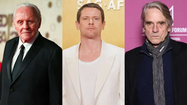 Anthony Hopkins, Jack O'Connell and Jeremy Irons