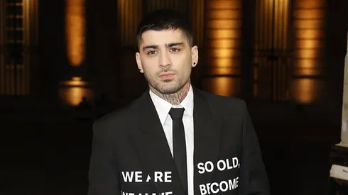 Zayn Malik attends the Valentino Menswear Fall/Winter 2024-2025 show as part of Paris Fashion Week on January 20, 2024 in Paris, France.