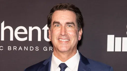 Rob Riggle arrives at the 2022 Sports Illustrated Sportsperson of the Year Awards at The Regency Ballroom on December 08, 2022 in San Francisco, California.
