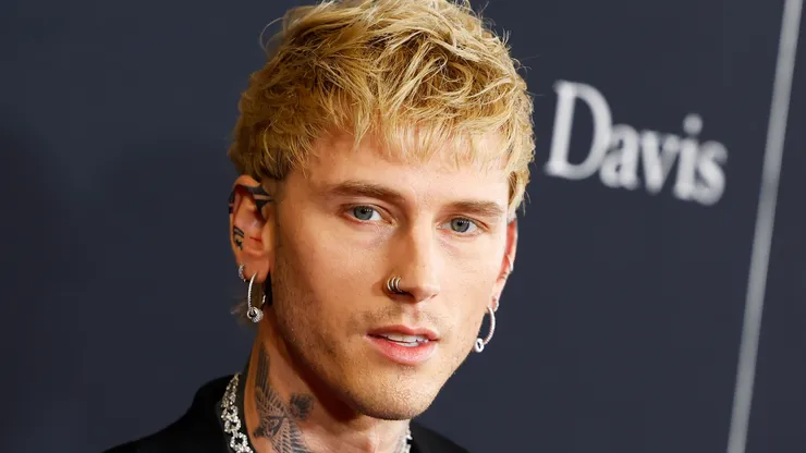 mgk attends the 68th GRAMMY Awards Pre-GRAMMY Gala & GRAMMY Salute to Industry Icons Honoring Avery Lipman & Monte Lipman on January 31, 2026 in Los Angeles, California.