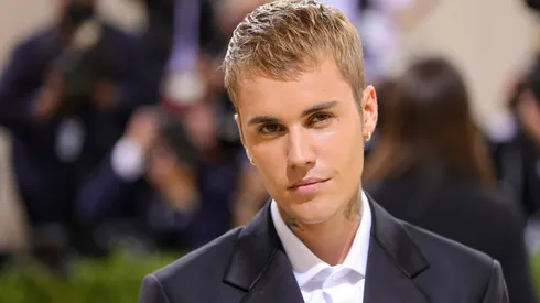 Justin Bieber attends The 2021 Met Gala Celebrating In America: A Lexicon Of Fashion at Metropolitan Museum of Art on September 13, 2021 in New York City.