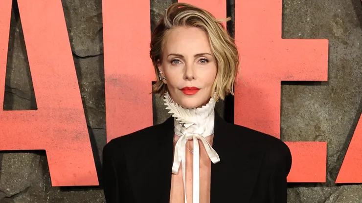 Charlize Theron attends Netflix's "Apex" Premiere on April 22, 2026.