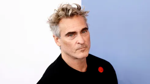 Joaquin Phoenix attends "The Voice Of Hind Rajab" photocall during the 82nd Venice International Film Festival in 2025.