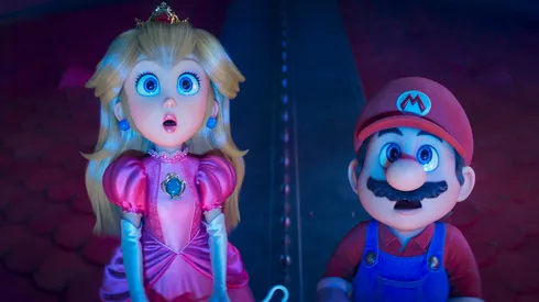 Chris Pratt and Anya Taylor-Joy in The Super Mario Galaxy Movie.