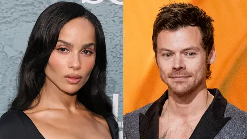 Zoë Kravitz (Photo by Dia Dipasupil/Getty Images) // Harry Styles (Photo by Emma McIntyre/Getty Images for The Recording Academy)