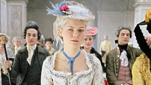 Kirsten Dunst in Marie Antoinette.