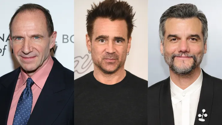 Ralph Fiennes attends the 2025 National Board of Review Gala at Cipriani 42nd Street - Colin Farrell attends a Photo Call For Apple TV+'s "Sugar" at Four Seasons Hotel Los Angeles - Wagner Moura attends the 2026 Vanity Fair Oscar Party Hosted By Mark Guiducci.