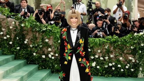 Anna Wintour attends The 2024 Met Gala Celebrating "Sleeping Beauties: Reawakening Fashion" at The Metropolitan Museum of Art on May 06, 2024 in New York City.
