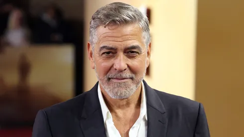 George Clooney attends the UK premiere of "The Boys In The Boat" at Curzon Cinema Mayfair on December 03, 2023 in London, England.