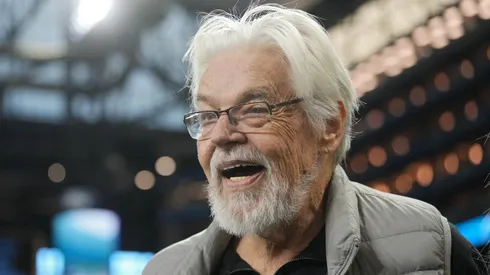 Bob Seger looks on prior to a game between the Pittsburgh Steelers and the Detroit Lions in 2025.