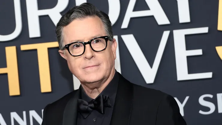 Stephen Colbert attends SNL50: The Anniversary Special.