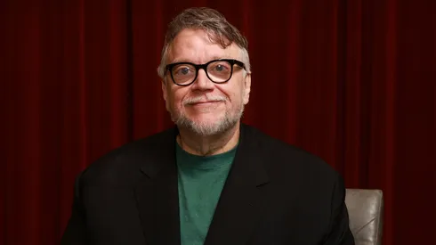 Guillermo del Toro attends "BFI Presents: In Conversation With Guillermo del Toro" at BFI Southbank.