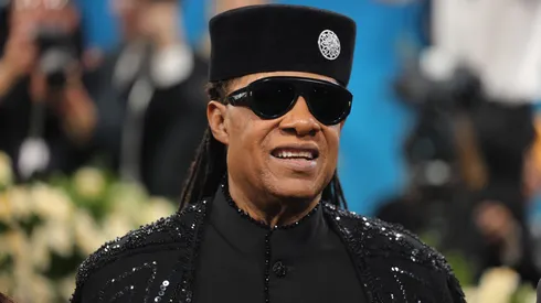 Stevie Wonder attends the 2025 Met Gala Celebrating "Superfine: Tailoring Black Style" at Metropolitan Museum of Art on May 05, 2025 in New York City.