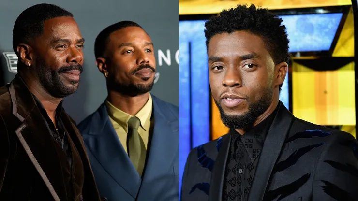 Colman Domingo and Michael B. Jordan, winner of the Icon Award, Actor, attend the 37th Annual Palm Springs International Film Award - Chadwick Boseman attends the European Premiere of Marvel Studios' "Black Panther" at the Eventim Apollo, Hammersmith.