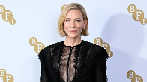 Cate Blanchett attends the BFI Fellowship celebration for Guillermo Del Toro at The Rosewood London on May 06, 2026 in London, England.