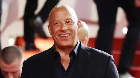 Vin Diesel attends "The Fast And The Furious" 25th Anniversary photocall during the 79th annual Cannes Film Festival at Palais des Festivals.