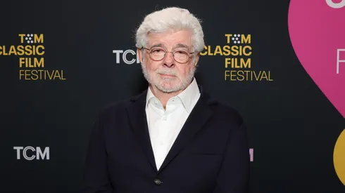 George Lucas attends the 2025 TCM Classic Film Festival Opening Night Screening of "Star Wars: The Empire Strikes Back" at TCL Chinese Theatre on April 24, 2025 in Hollywood, California.